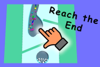 Falling Balls: Sand Path